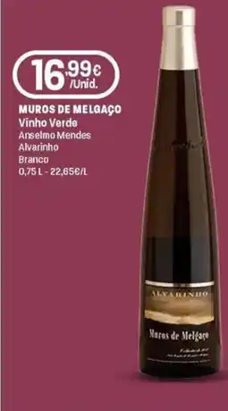 Intermarché Muros de melgaço vinho verde anselmo mendes alvarinho branco promoção