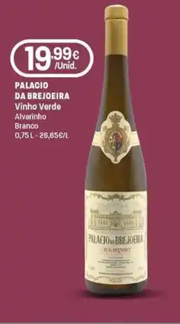 Intermarché Palacio da brejoeira vinho verde alvarinho branco promoção