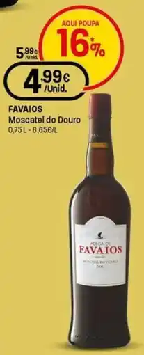 Intermarché Favaios Moscatel do Douro promoção