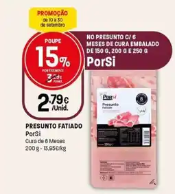 Intermarché Presunto fatiado porsi promoção