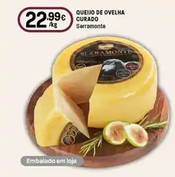 Intermarché Queijo de ovelha curado serramonte promoção