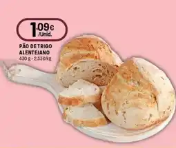 Intermarché Pão de trigo alentejano promoção