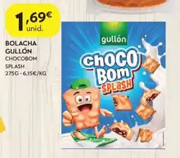 Spar Bolacha gullón chocobom splash promoção