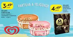 Spar gelado carte d'or promoção