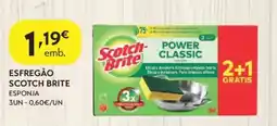 Spar Esfregão scotch brite esponja promoção