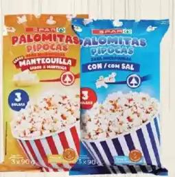 Spar Palomitas pipocas spar sabor a mantequilla promoção
