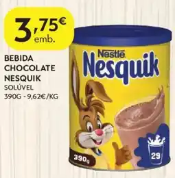 Spar Bebida chocolate nesquik solúvel promoção