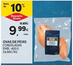 Continente ovas de peixe promoção