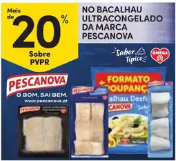 Continente Bacalhau ultracongelado pescanova promoção