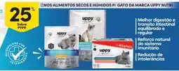 Continente Nos alimentos secos e húmidos p/ gato da marca uppy nutri promoção