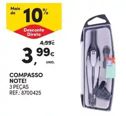 Continente Compasso note! promoção