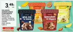 Continente Gelados americanos continentente promoção