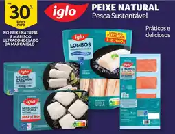 Continente Peixe natural iglo promoção
