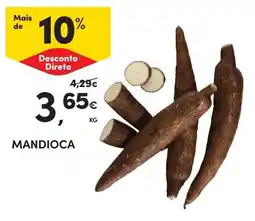 Continente mandioca promoção