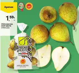 Continente Pera rocha dop oeste embalada promoção