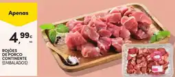Continente Rojões de porco continente (embalados) promoção