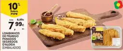 Continente Lombinhos de frango panados segredos d'aldeia (embalados) promoção