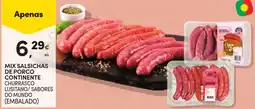 Continente Mix salsichas de porco continente promoção
