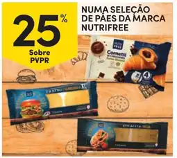 Continente Numa seleção de paes da marca nutrifree promoção