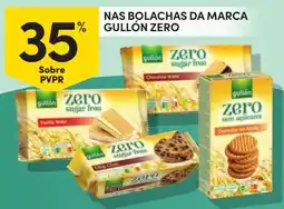 Continente Nas bolachas da marca gullón zero promoção