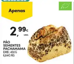 Continente Pão sementes pachamama promoção