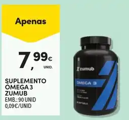 Continente Suplemento omega 3 zumub promoção