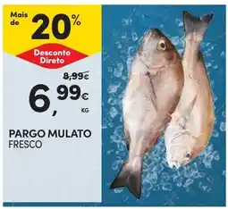 Continente Pargo mulato fresco promoção