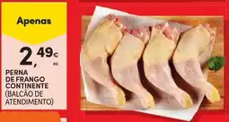 Continente Perna de frango continente promoção