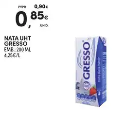 Continente Nata UHT Gresso promoção