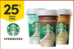 Continente Starbucks chilled coffee promoção
