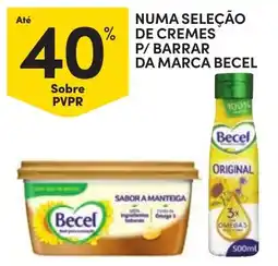 Continente Creme p/ barrar becel promoção
