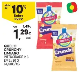 Continente queijo crunchy limiano promoção