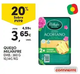 Continente Queijo milhafre promoção