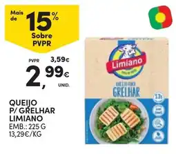 Continente queijo p/ grelhar limiano promoção