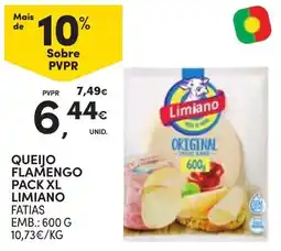 Continente queijo flamengo pack xl limiano fatias promoção