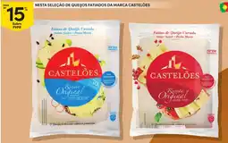 Continente Nesta seleção de queijos fatiados da marca castelões promoção