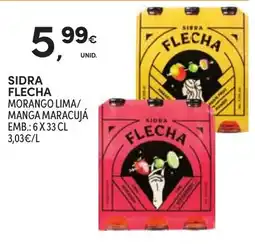 Continente Sidra Flecha promoção