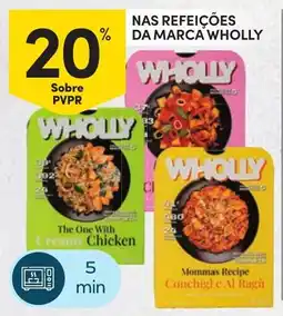 Continente Nas refeições da marca wholly promoção