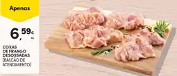 Continente Coxas de frango desossadas promoção