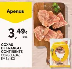 Continente Coxas de frango continente congeladas promoção