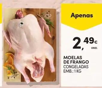 Continente Moelas de frango congeladas promoção
