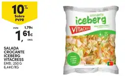 Continente salada crocante iceberg vitacress promoção