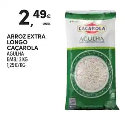 Continente Arroz extra longo cacarola agulha promoção