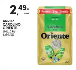 Continente Arroz carolino oriente promoção