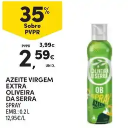Continente azeite virgem extra oliveira da serra spray promoção
