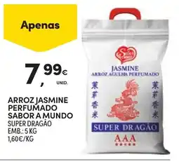 Continente Arroz jasmine sabor a mundo super dragão promoção
