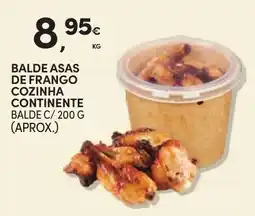 Continente Balde asas de frango cozinha continente promoção