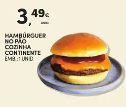 Continente Hambúrguer cozinha continente promoção