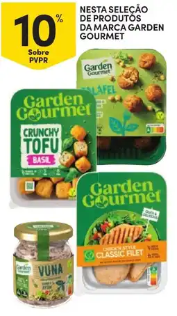 Continente Nesta seleção de produtos da marca garden gourmet promoção
