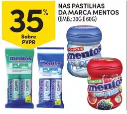 Continente Nas pastilhas da marca mentos promoção